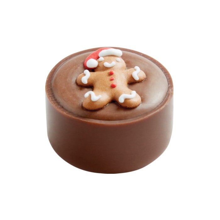 Christmas Milk Chocolate Gingerbread 6 Pack 80g