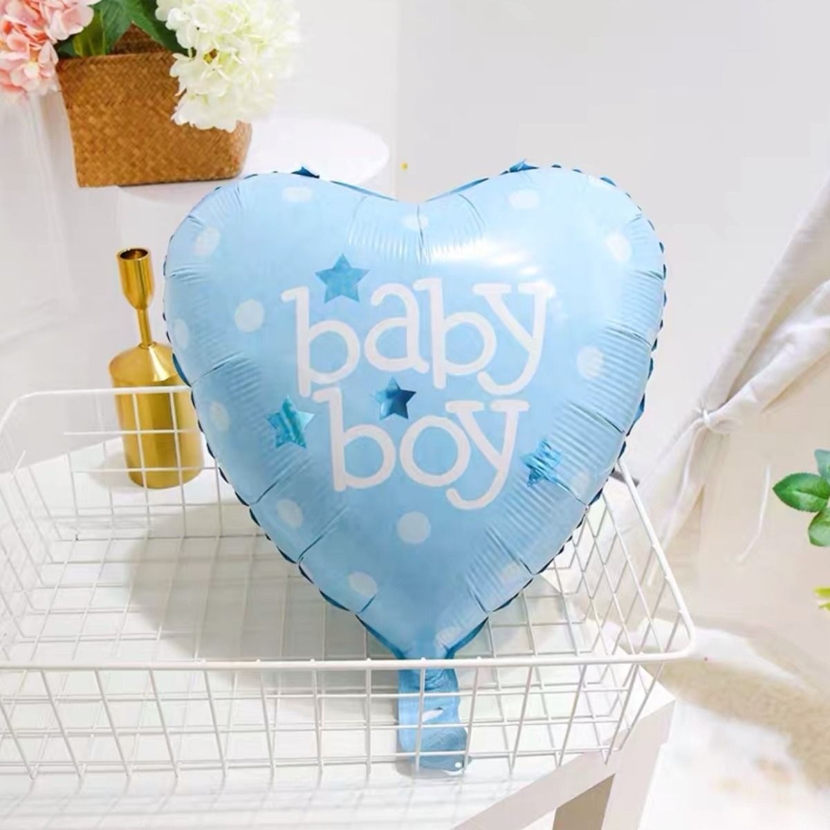Balloon Heart Baby Boy