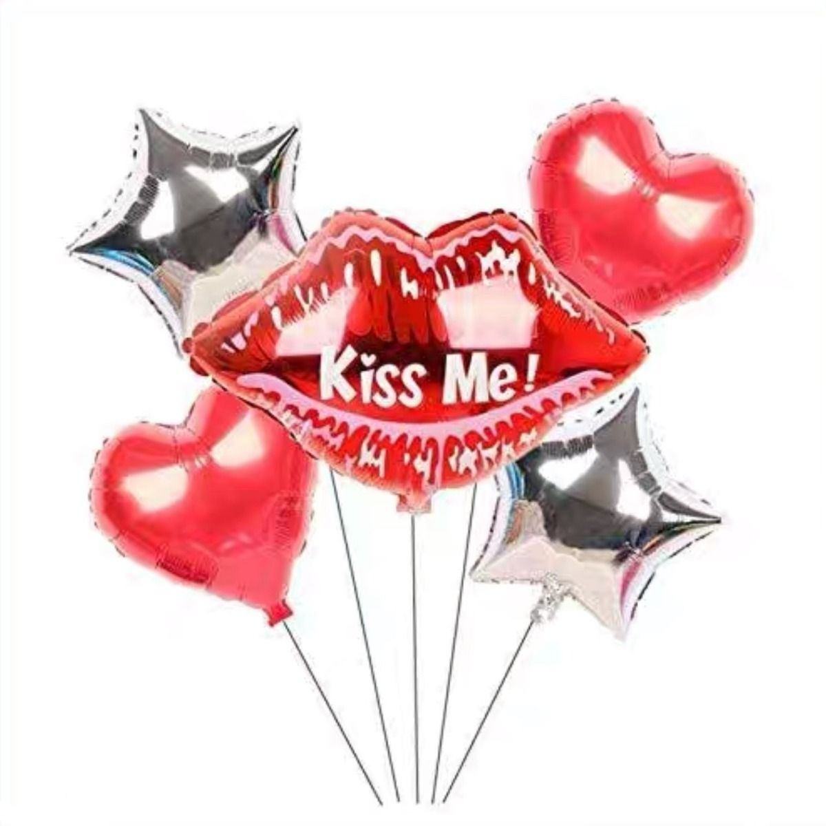 Balloons Bouquet Kiss Me